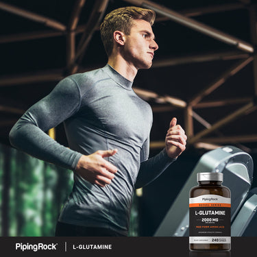 L-Glutamine, 2000 mg (per serving), 240 Quick Release Capsules