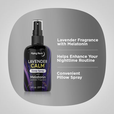 Lavender Calm with Melatonin, 8 fl.oz (237 mL) Spray Bottle
