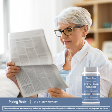 Lutein Bilberry Eye Vision Guard + Zeaxanthin, 200 Quick Release Softgels