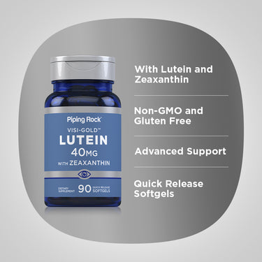Lutein + Zeaxanthin, 40 mg, 90 Quick Release Softgels