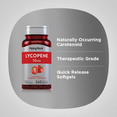 Lycopene, 10 mg, 240 Quick Release Softgels