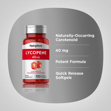 Lycopene, 40 mg, 100 Quick Release Softgels