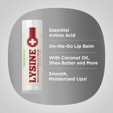 Lysine Lip Balm, 0.15 oz (4 g) Tube