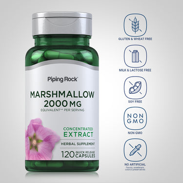 Marshmallow, 2000 mg (per serving), 120 Quick Release Capsules