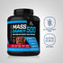 Mass Gainer 500 bottle with icons indicating Gluten & Wheat Free, Non-GMO, Gluten Free, No Artificial Sweeteners.