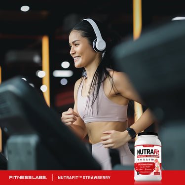 Meal Replacement Shake NutraFit (Strawberry Swirl), 2.28 Lbs (1.035 kg) Bottle