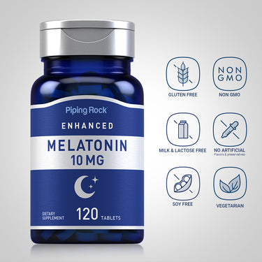 Melatonin, 10 mg, 120 Tablets