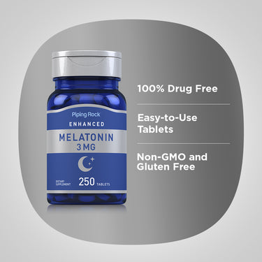 Melatonin, 3 mg, 250 Tablets