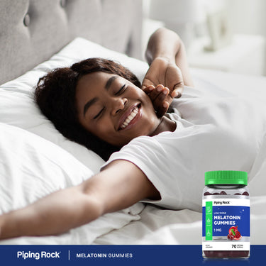 Melatonin (Cherry Pomegranate), 1 mg, 60 Vegan Gummies