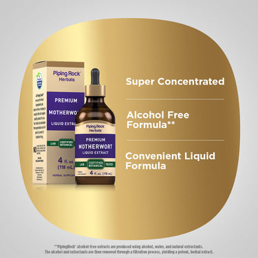 Product highlights graphic stating Super Concentrated, Alcohol Free Formula, Convenient Liquid Formula.