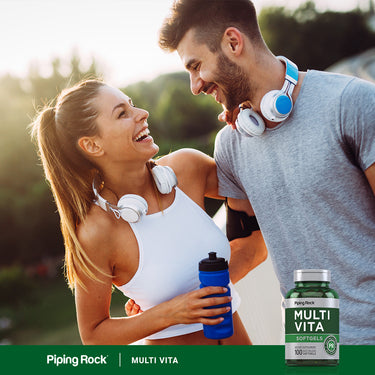 Multi-Vita (Multivitamin Mineral), 100 Quick Release Softgels