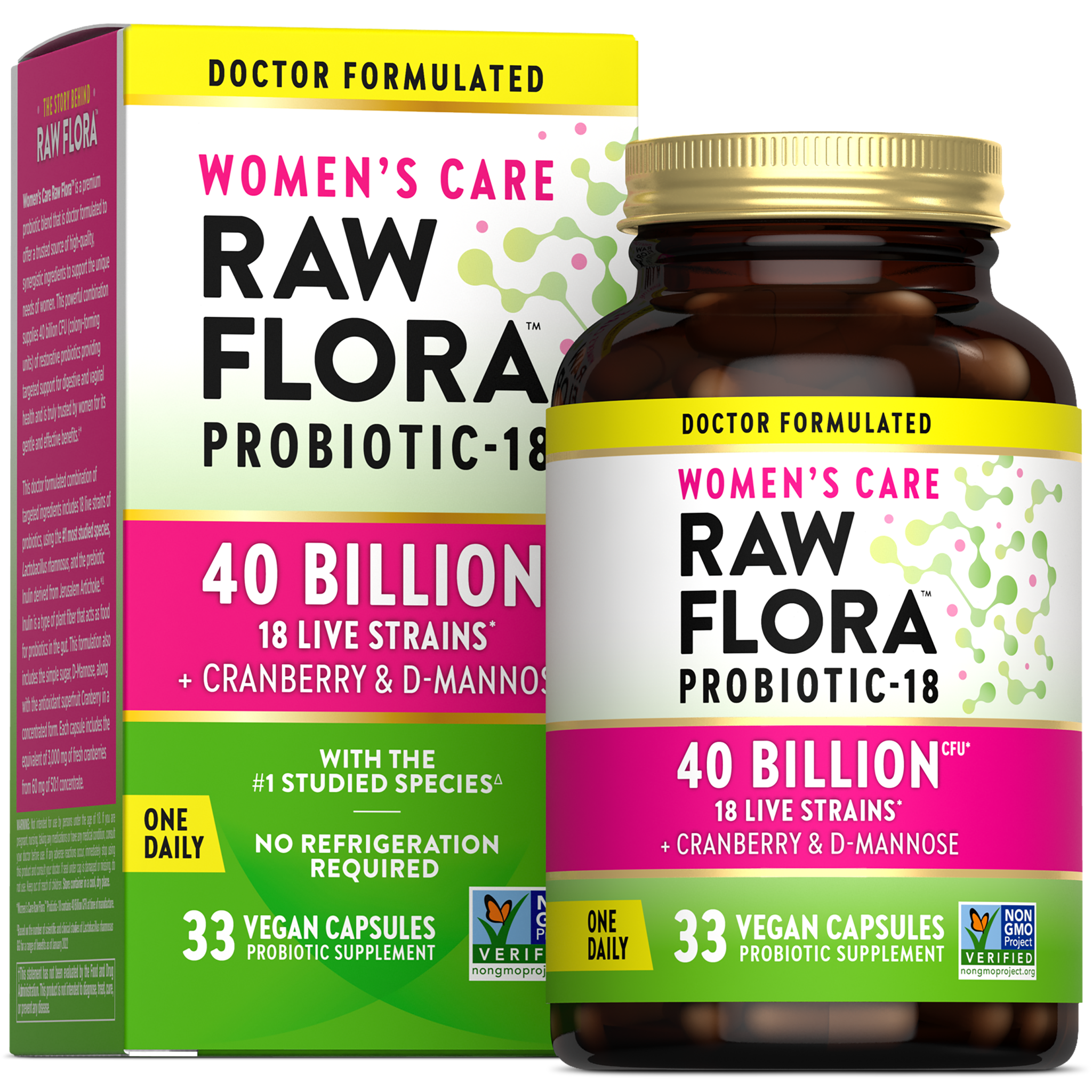 Women's Care Probiotic - 40 Billion