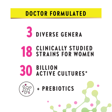 Women's Care Probiotic-18 30 Billion, 33 Vegan Capsules