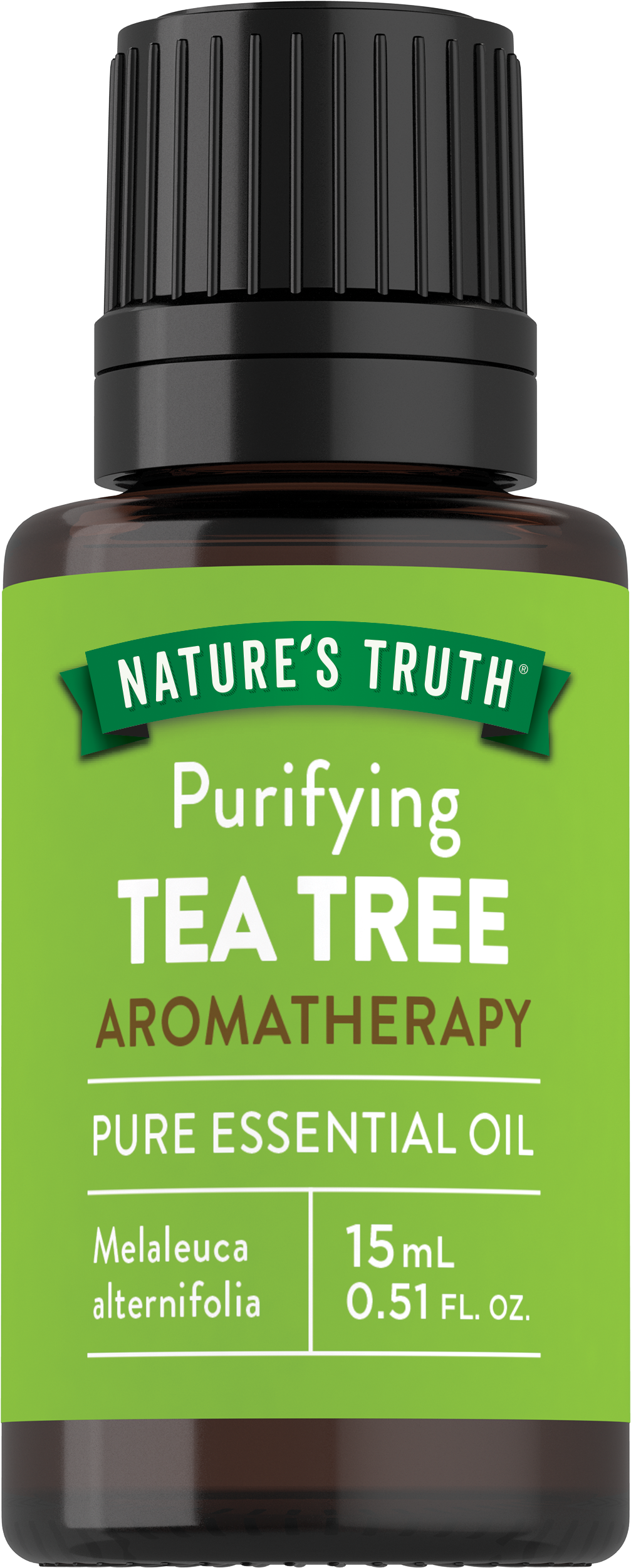 Tea Tree Pure Essential Oil, 1/2 fl oz (15 mL) Dropper Bottle
