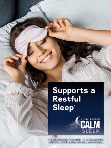 CALM Sleep with Melatonin, 60 Vegan Capsules