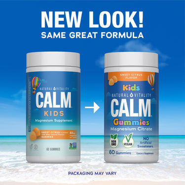 CALM Kids Gummies Sweet Citrus Flavor, 60 Tasty Gummies