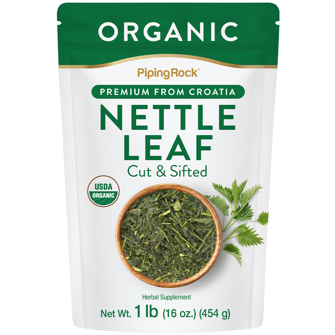 Nettle Leaf Cut & Sifted (Organic), 1 lb (454 g) Bag