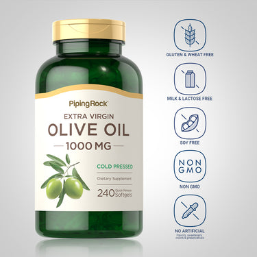 Olive Oil, 1000 mg, 240 Quick Release Softgels