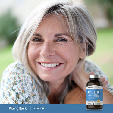 Omega-3 Fish Oil Lemon Flavor, 1000 mg, 240 Quick Release Softgels