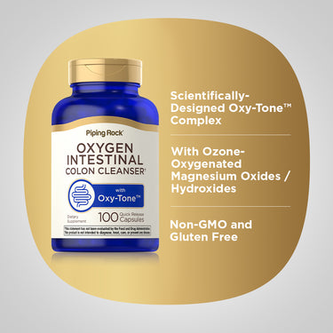 Oxy-Tone Oxygen Intestinal Cleanser, 100 Quick Release Capsules