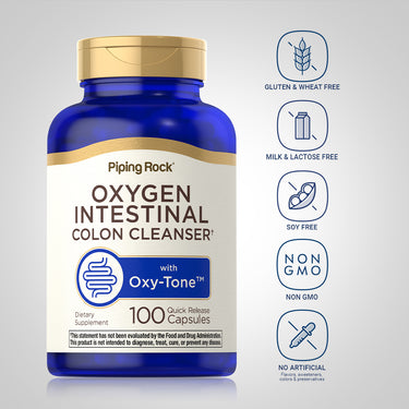 Oxy-Tone Oxygen Intestinal Cleanser, 100 Quick Release Capsules
