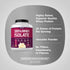 Product graphic stating 100% Whey Isolate whey protein with bottle image and highlights including Highly Rated, Superior Quality Whey Protein, 25 Grams of Protein Per Serving, Versatile Powder, and No Fillers, Sweeteners, or Flavors.
