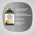 Graphic stating Soy Free, Non-GMO Form of Lecithin, Contains Naturally-Occurring Phospholipids, Daily Support, Quick Release Softgels