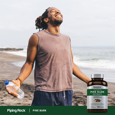 Pine Bark Extract, 6000 mg, 180 Quick Release Capsules