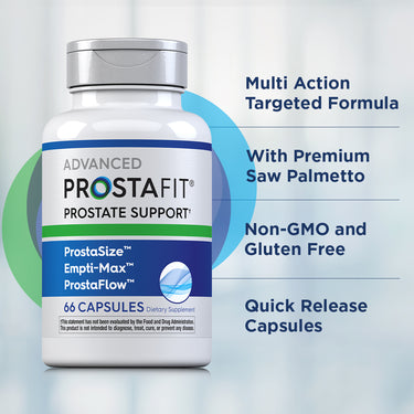 Prostate Support Supplement for Men | 66 Capsules | Saw Palmetto Complex | Laboratory Tested | By ProstaFit