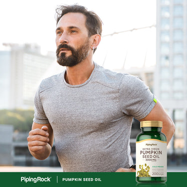 Pumpkin Seed Oil, 3000 mg (per serving), 200 Quick Release Softgels