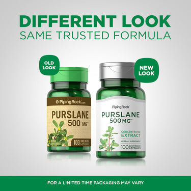 Purslane, 500 mg, 100 Quick Release Capsules
