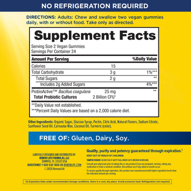 Ultimate Flora Probiotic Gummies, 48 Vegan Gummies