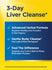 3 Day Liver Cleanse Vital Organ Support, 12 Vegetarian Capsules