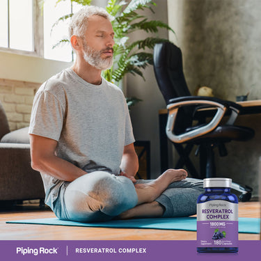 Resveratrol Complex, 1800 mg (per serving), 180 Quick Release Capsules