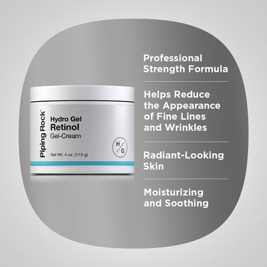 Retinol Gel Cream, 4 oz (113 g) Jar