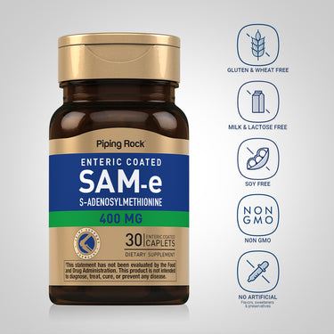 SAM-e Enteric Coated, 400 mg, 30 Enteric Coated Caplets