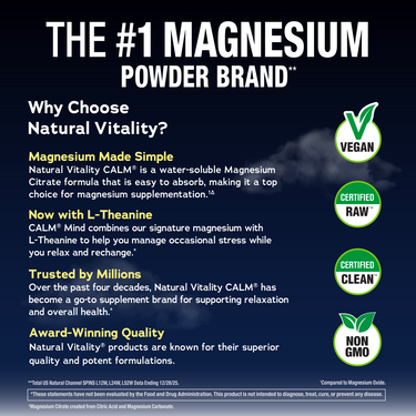 CALM MIND + L-Theanine Powder Honey Chamomile, 12 oz (339 g)