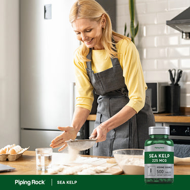Sea Kelp (Iodine Source), 225 mcg, 500 Tablets