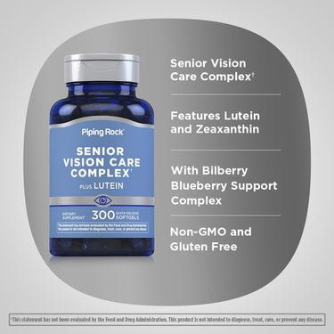 Senior Vision Care Complex, 300 Quick Release Softgels