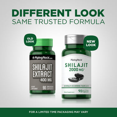 Shilajit Extract, 2000 mg, 90 Quick Release Capsules