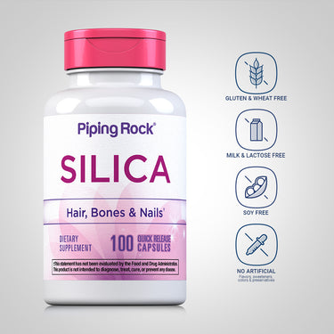 Silica (Horsetail), 500 mg, 100 Quick Release Capsules