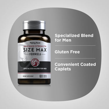 Size Max, 60 Coated Caplets