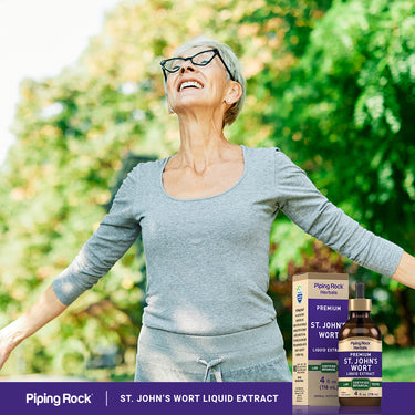 St. John's Wort Liquid Extract Alcohol Free, 4 fl oz (118 mL) Dropper Bottle