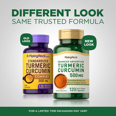 Standardized Turmeric Curcumin Complex, 500 mg, 120 Quick Release Capsules