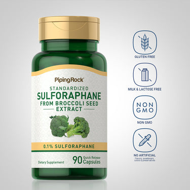 Sulforaphane (From Broccoli), 90 Quick Release Capsules