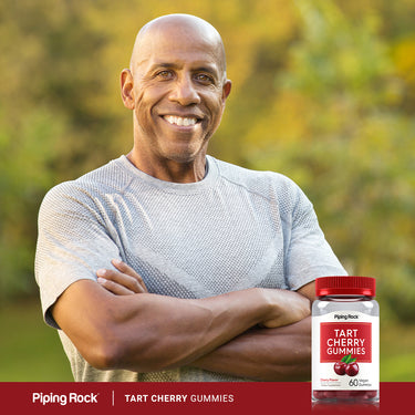Tart Cherry (Delicious Cherry), 60 Vegan Gummies