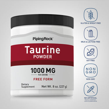 Taurine Powder, 8 oz (227 g) Bottle