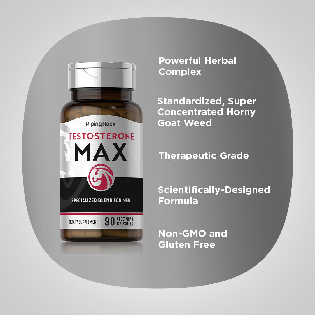 Testo Max, 90 Vegetarian Capsules