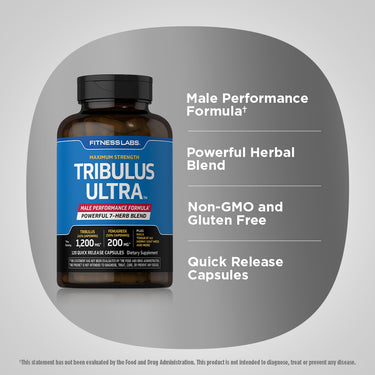 Tribulus Ultra, 120 Quick Release Capsules