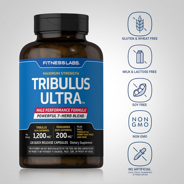 Tribulus Ultra, 120 Quick Release Capsules
